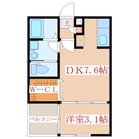 Fortuna05の物件間取画像